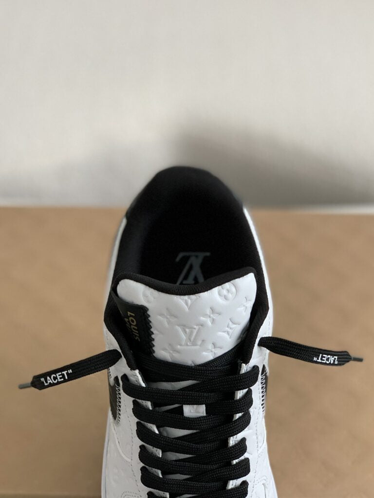 Louis Vuitton x Nike Air Force 1 Low 'White Black'