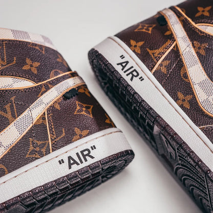 Nike Air Jordan 1 x LV High Custom by The Shoe Surgeon