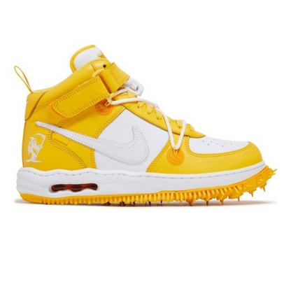 Nike Air Force 1 Mid  X Off-White SP Leather 'Varsity Maize'