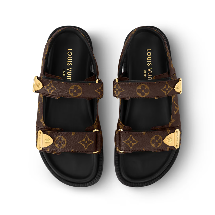 Louis Vuitton LV Sunset Sandals 'Brown'