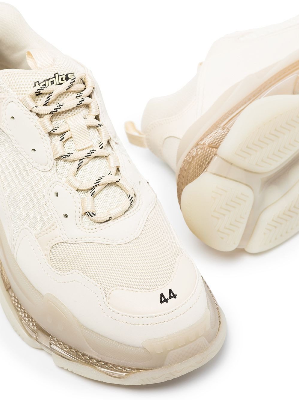 Balenciaga Triple S Clear-Sole Sneakers