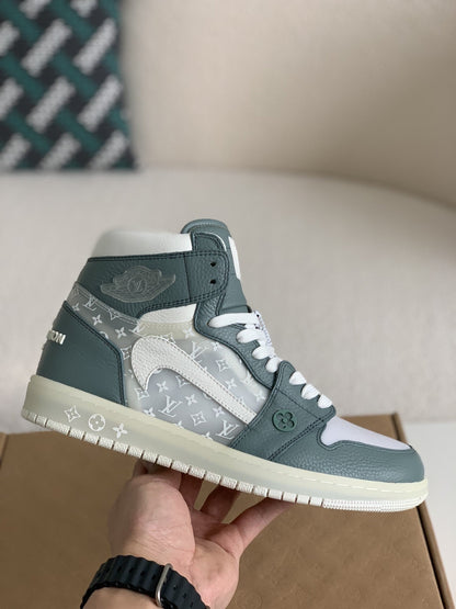 Nike Air Jordan 1 x LV High Custom by The Shoe Surgeon
