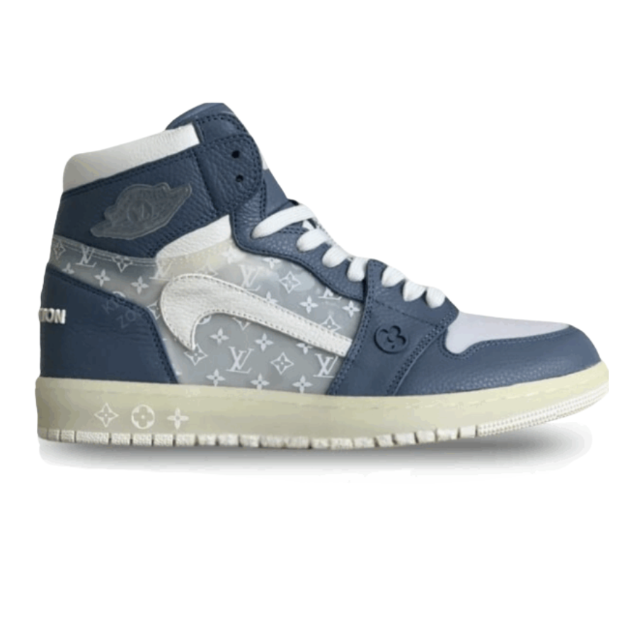 Nike Air Jordan 1 x LV - Slate Blue Edition