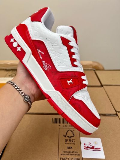 Louis Vuitton LV ’54’ Trainer Red White Sneaker
