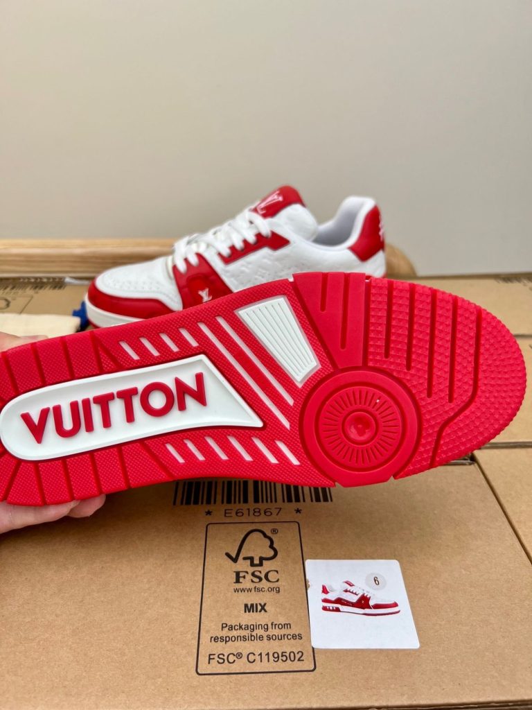 Louis Vuitton LV ’54’ Trainer Red White Sneaker