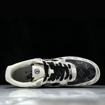 Louis Vuitton x Nike Air Force 1 'Royal Black'