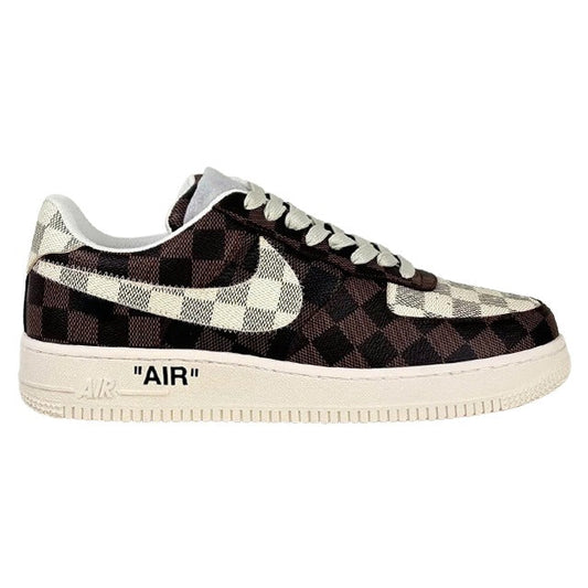 Louis Vuitton x Nike Air Force 1 'Damier Brown/ White'
