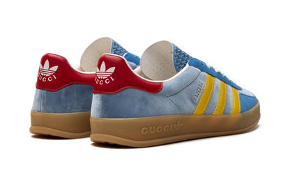 Adidas x Gucci Gazelle Light Blue Suede