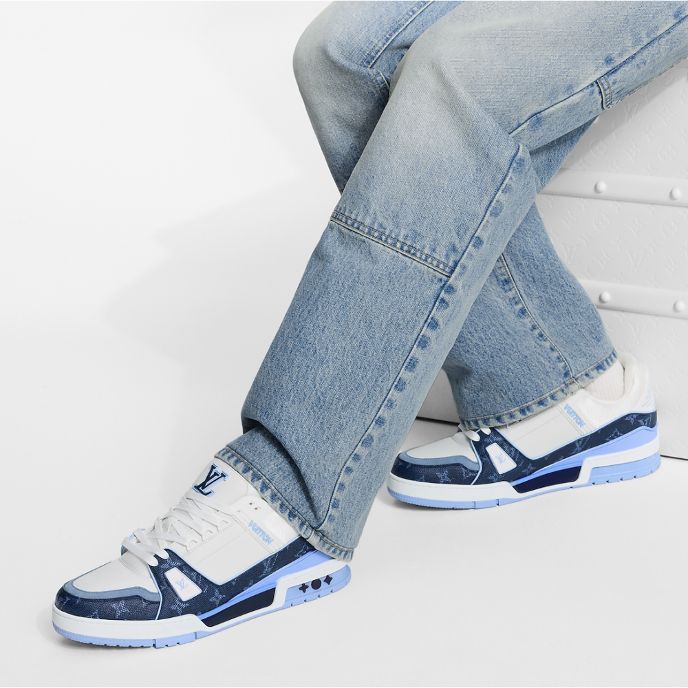 Louis Vuitton LV Trainer Sneaker ‘Denim blue ’