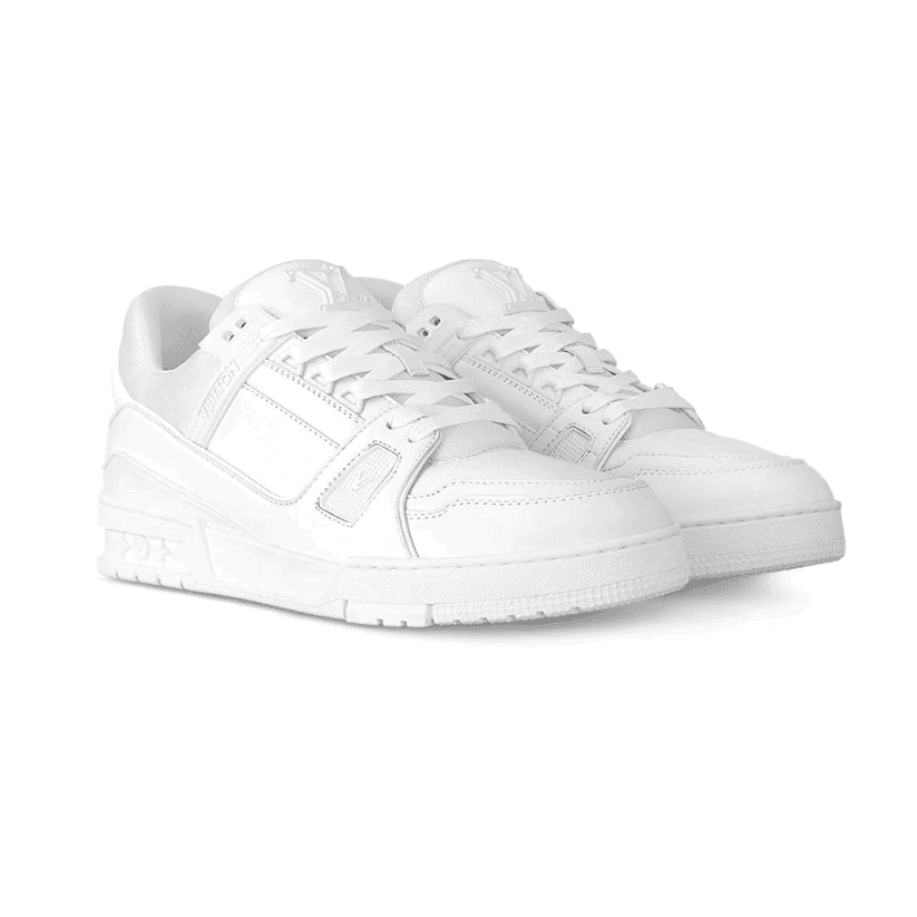 Louis Vuitton LV Trainer Sneaker 'All White'