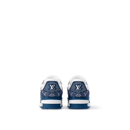 Louis Vuitton LV Trainer Sneaker 'Denim Monogram Blue'