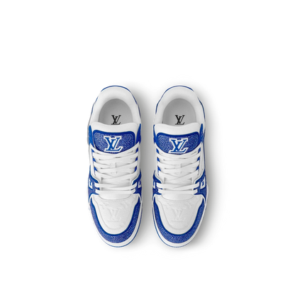Louis Vuitton LV Trainer Sneaker 'Denim Monogram Blue Diamond'
