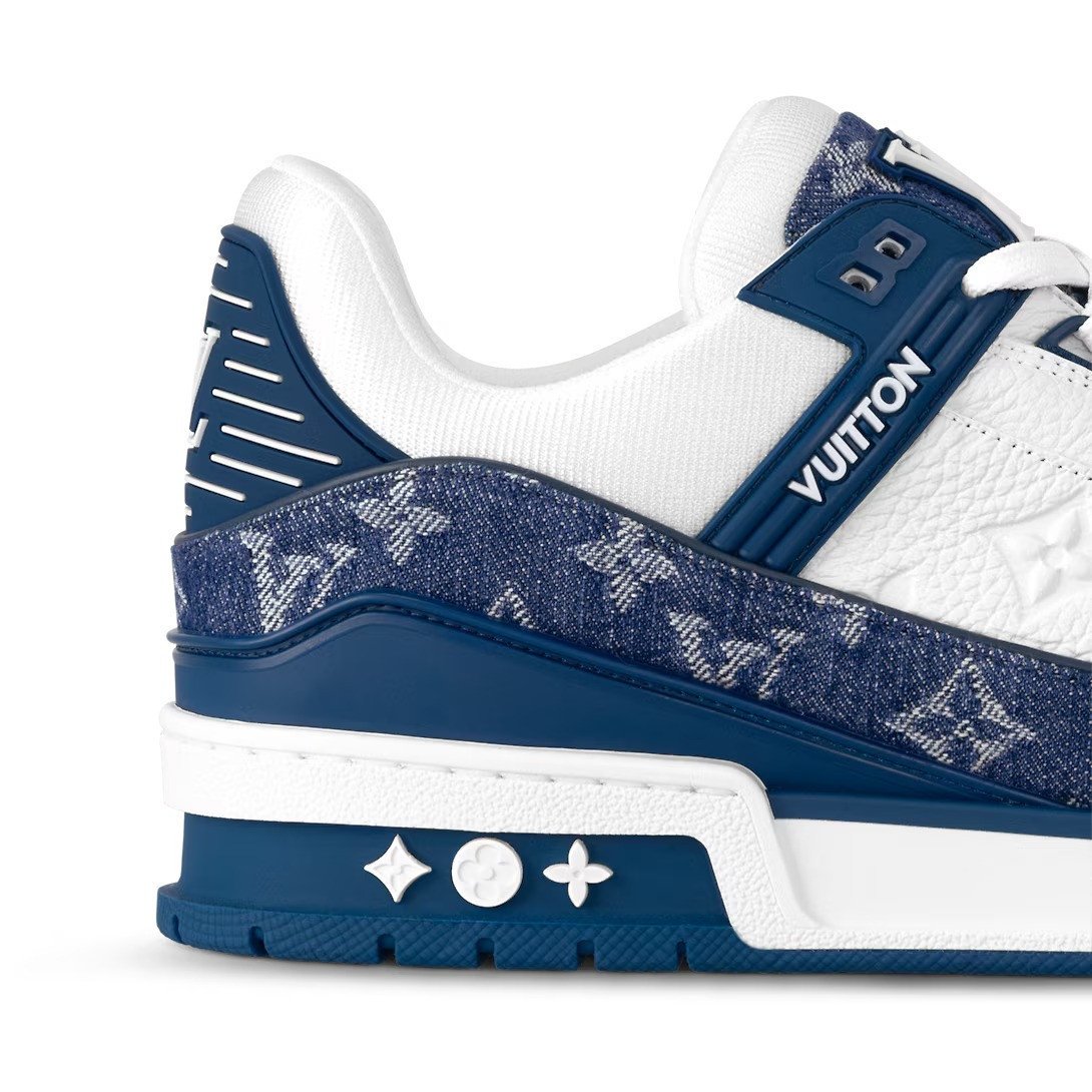 Louis Vuitton LV Trainer Sneaker 'Denim Monogram Blue'