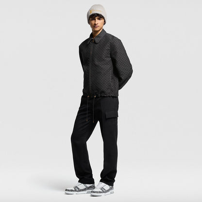 Louis Vuitton LV Trainer Sneaker 'Denim Monogram Grey'