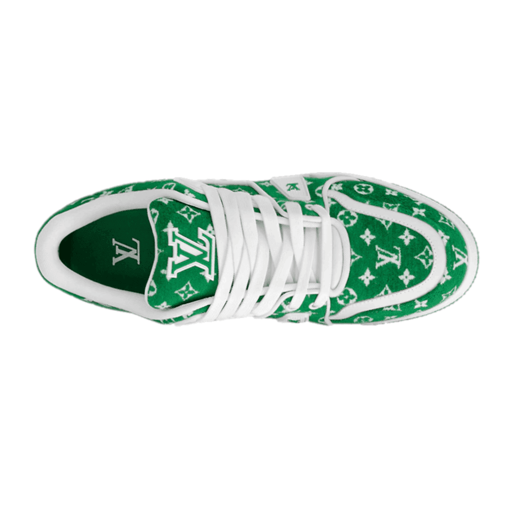 Louis Vuitton LV Trainer Sneaker 'Green Monogram'