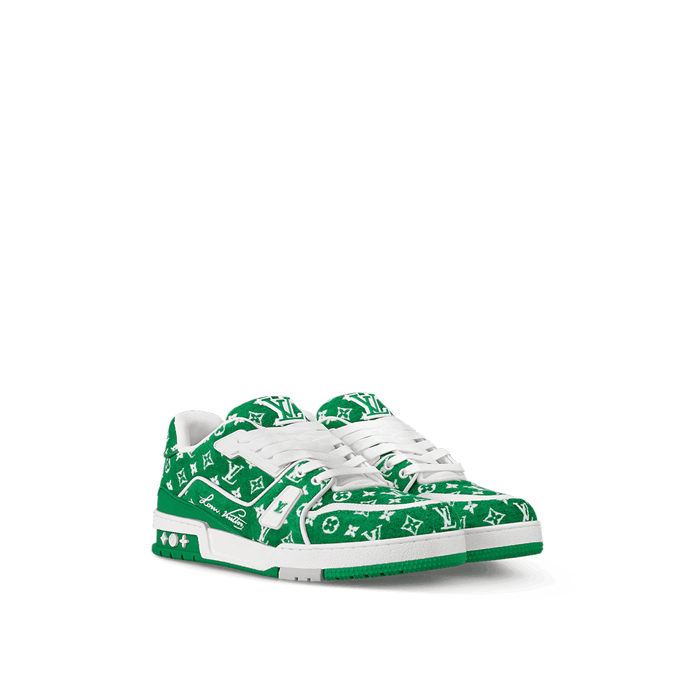 Louis Vuitton LV Trainer Sneaker 'Green Monogram'
