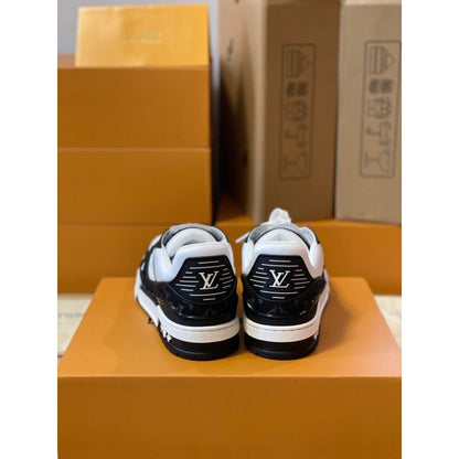 Louis Vuitton LV Trainer Sneaker 'Monogram Black Denim'