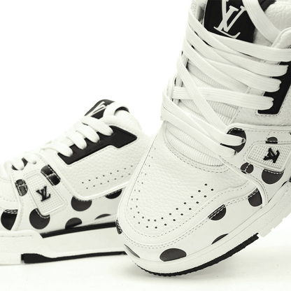 Louis Vuitton LV Trainer Sneaker x Yayoi Kusama 'Black'