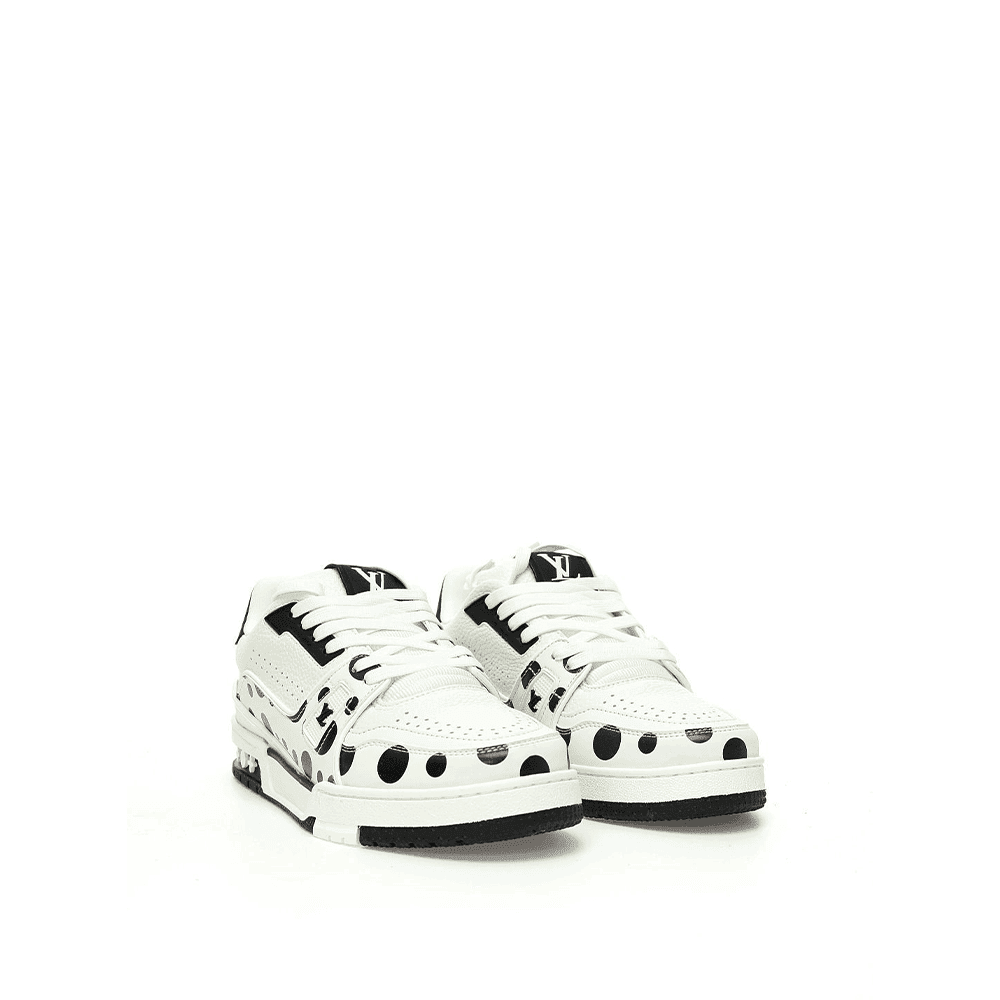 Louis Vuitton LV Trainer Sneaker x Yayoi Kusama 'Black'