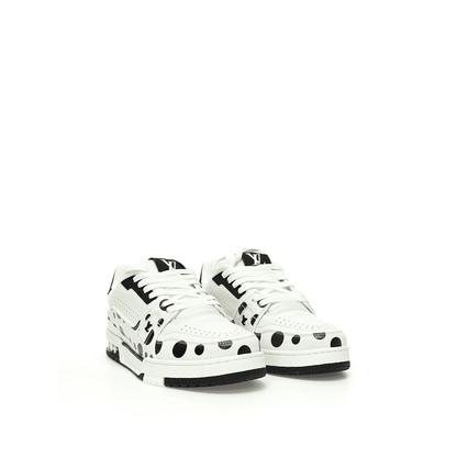 Louis Vuitton LV Trainer Sneaker x Yayoi Kusama 'Black'