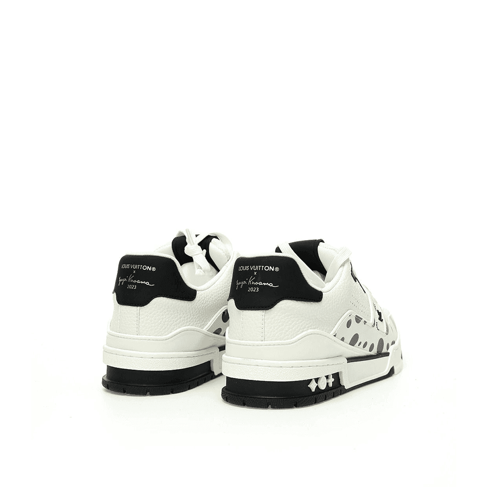 Louis Vuitton LV Trainer Sneaker x Yayoi Kusama 'Black'
