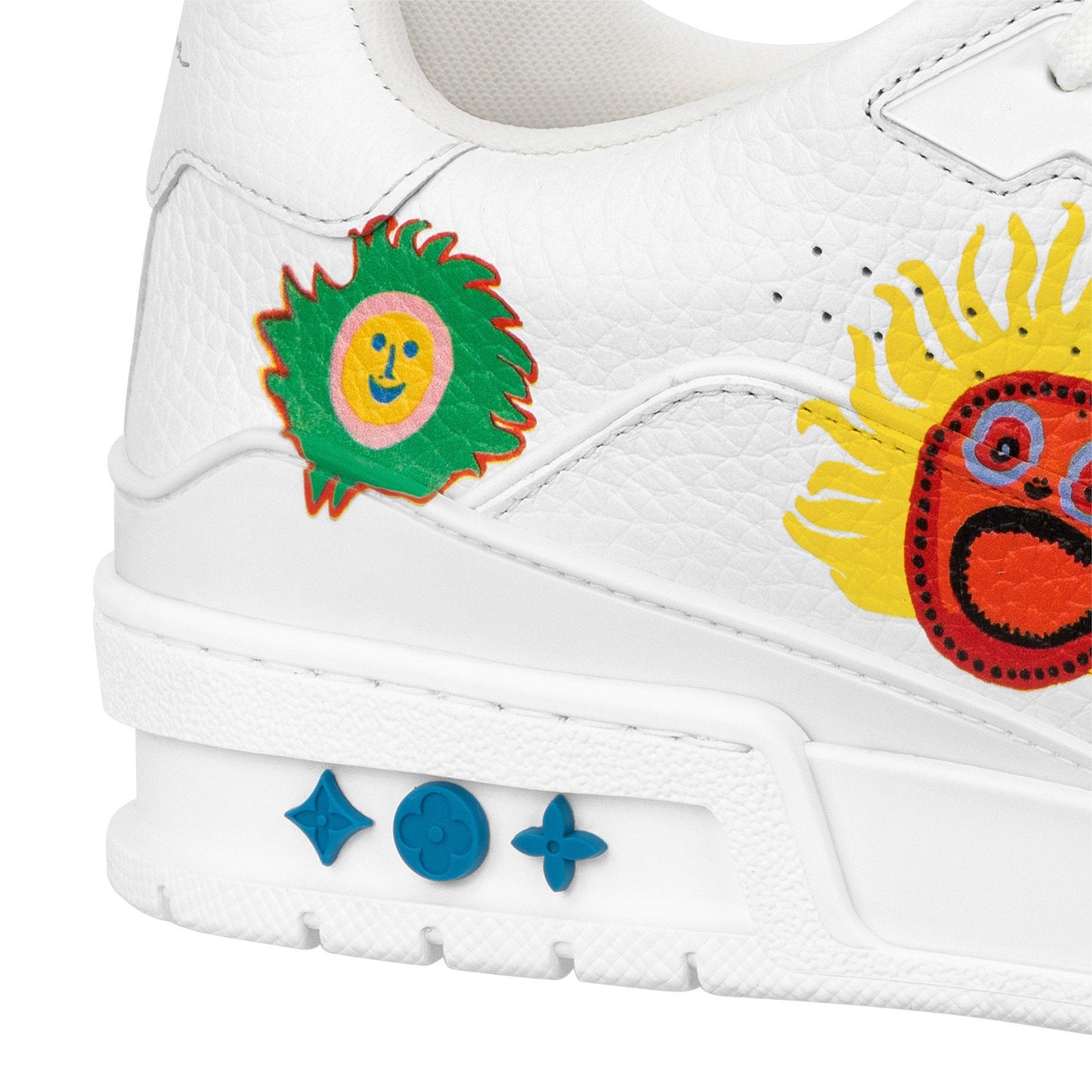 Louis Vuitton x Yayoi Kusama Trainer "White Print"