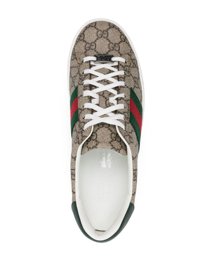 Men's Gucci Ace GG Supreme Canvas Sneakers
