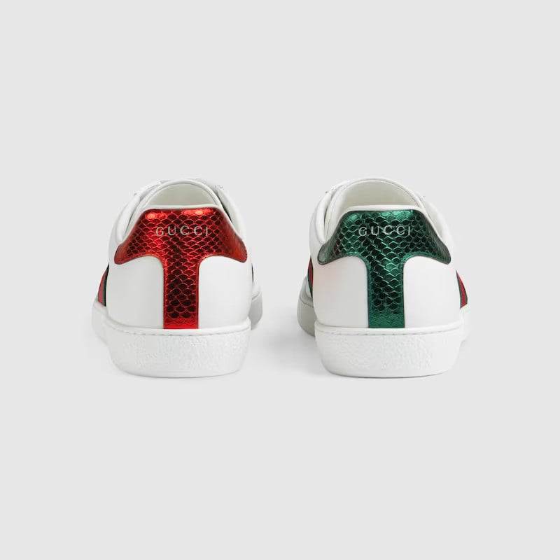Men's Gucci Ace Sneaker With Embroidery